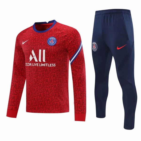 Chandal PSG 2021-2022 Rojo Azul